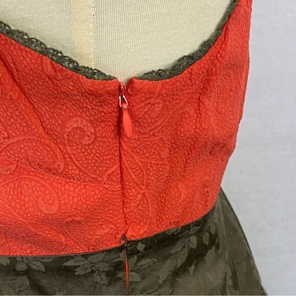 ANTHROPOLOGIE MOULINETTE SOEURS 100% SILL DRESS - Picture 10 of 15